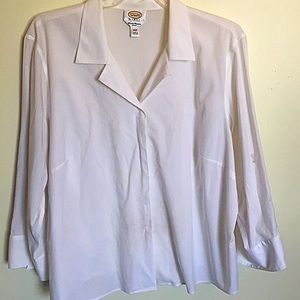 Talbots Woman’s White Blouse